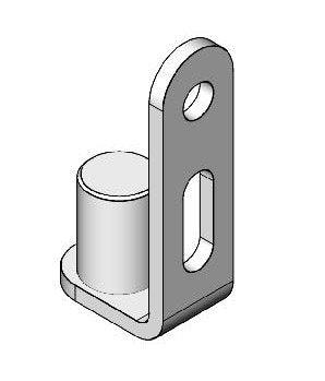 REAR FACING HINGE CLASP AND GUDGEON KIT NB25 - High Post Pty Ltd